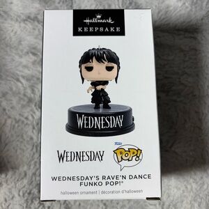 Hallmark Keepsake Wednesday Funko Pop Ornament - Black